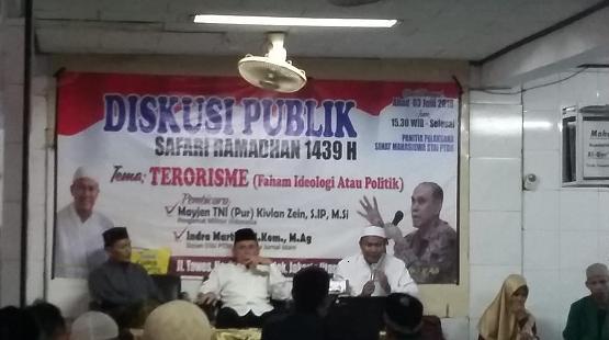 Kivlan Zein Hadiri Diskusi Publik di PTDII 2