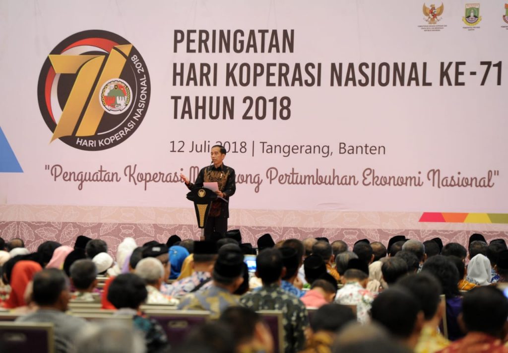 Presiden Hadiri Hari Koperasi Nasional Expo 2018 di Banten 3