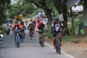 Gowes Kamtibmas Ala Wakapolda Sulsel  17