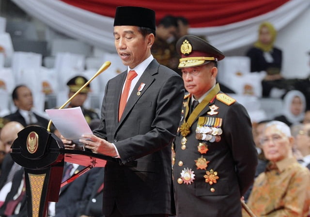 Hadiri HUT Bhayangkara, Presiden Jokowi: Tingkatkan Kinerja dan Jangan Cepat Puas 4