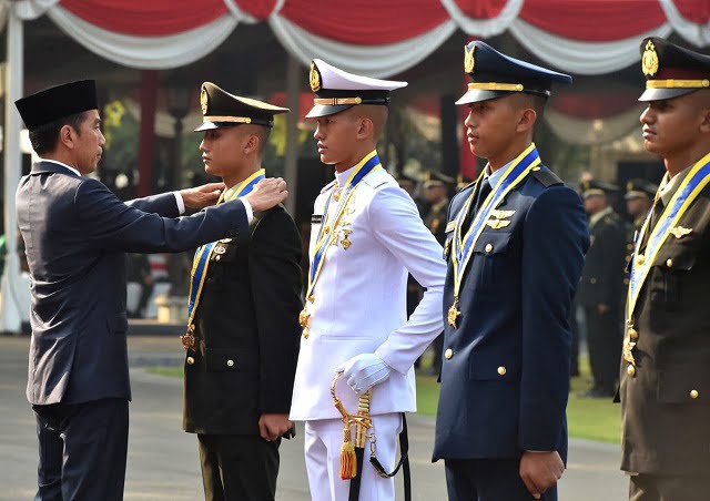 724 Perwira TNI-Polri Dilantik, Presiden: Jaga Kehormatan Dirimu dan Bangsa 5