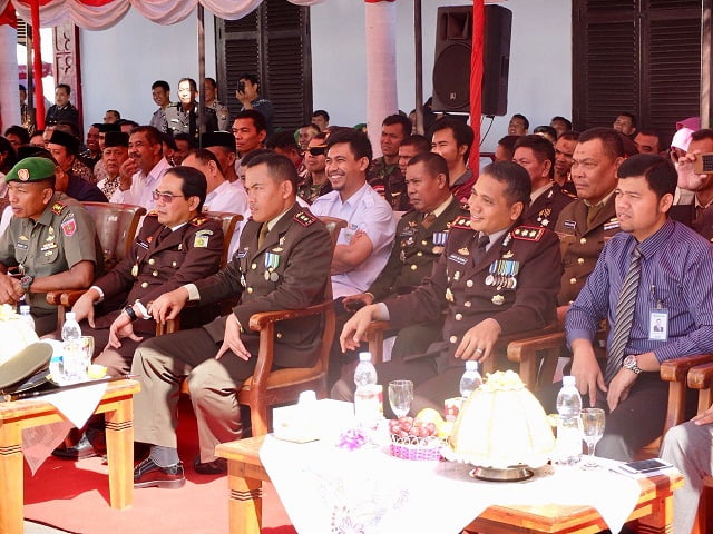 Hiburan Parodi Warnai Perayaan HUT Bhayangkara di Polres Goa 5