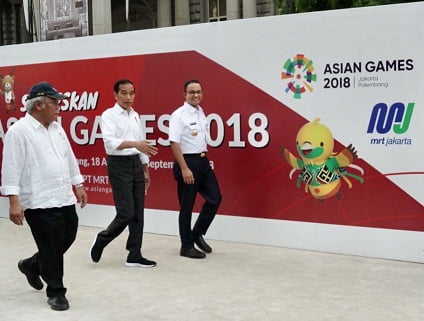 Jelang Asian Games, Presiden Tinjau Pedestrian Sudirman Hingga Bundaran HI 6