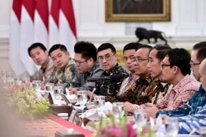 Presiden Paparkan Kebijakan Ekonomi di Hadapan Pengusaha 20