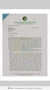 Eggi Sudjana Somasi Dewan Pers 2