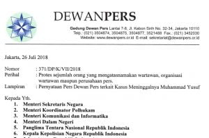 Eggi Sudjana Somasi Dewan Pers 3