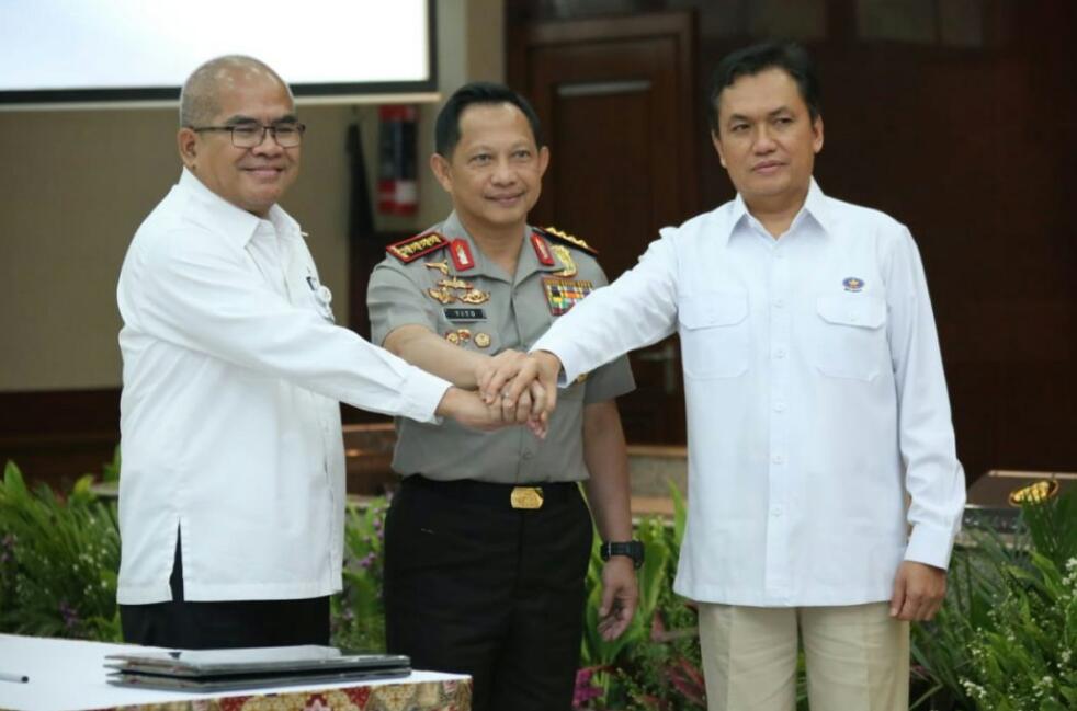 MoU, Polri Siap Lakukan Pengawalan Maksimal Pada Sektor Migas 2