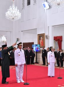 Gubernur dan Wagub NTB Dilantik, Presiden: Langsung Bekerja Tanggulangi Koban Gempa 1