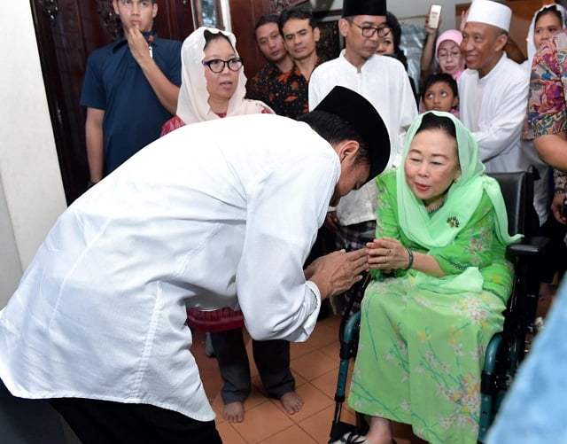 Presiden Jokowi Silaturahmi ke Kediaman Istri Gus Dur 2