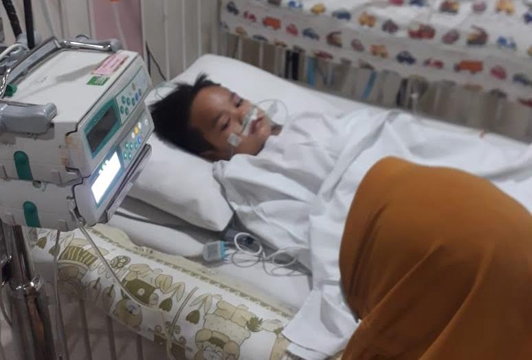 Bocah Tertabrak Jip Hummer di Operasi Limpa di RSMK Kelapa Gading 5