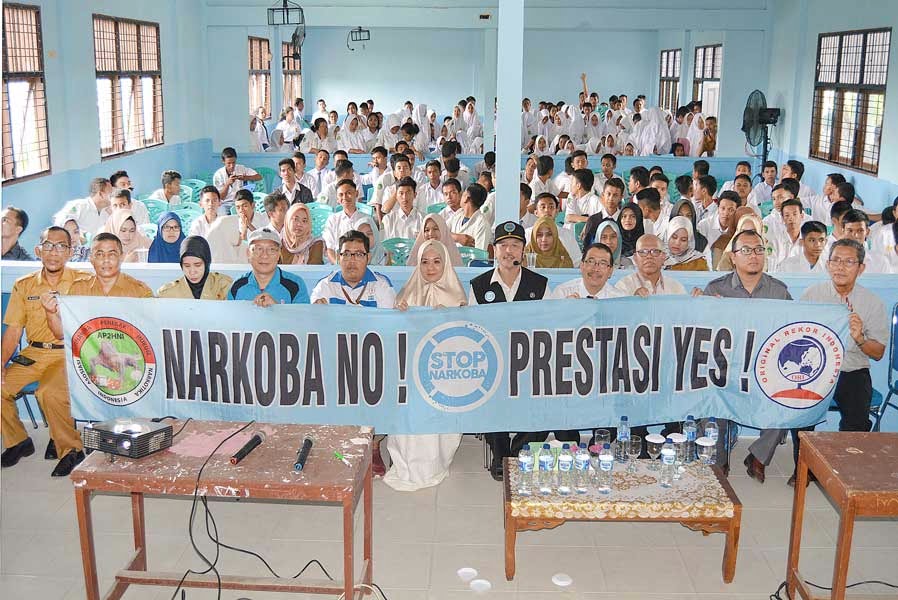 Brigjen Pol Victor Hadiri Penyuluhan Anti Penyalahgunaan Narkoba di SMK Kansai 5