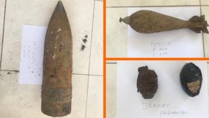 Polres Bojonegoro Temukan Bahan Peledak Diduga Peninggalan Perang Dunia II 2