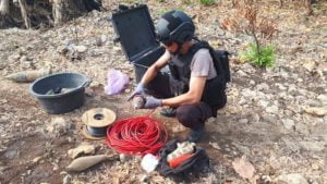 Polres Bojonegoro Temukan Bahan Peledak Diduga Peninggalan Perang Dunia II 17