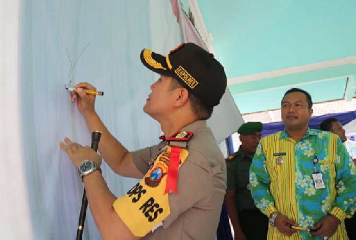 Kapolres Bojonegoro Ajak Masyarakat Sukseskan Pemilu Sejuk dan Damai 5