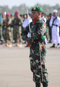Putra Asli Papua Sukses Menjadi Komandan Upacara HUT TNI ke 73 2
