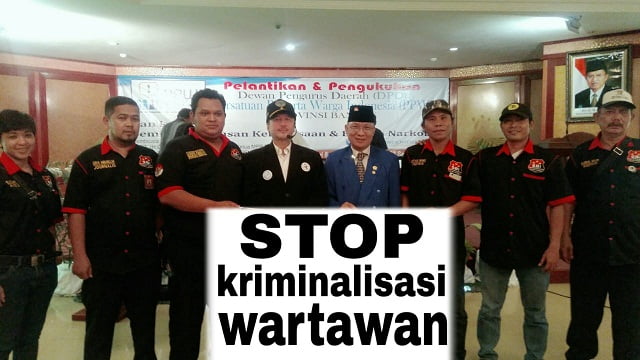 Lapor Polisi Terkait Delik Pers, Ketum PPWI: Oknum Anggota Dewan Kotamobagu Buta UU Pers 4