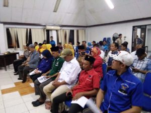 Hadiri Deklarasi Pemilu Damai, Kapolsek Kebon Jeruk Berikan Pesan Kamtibmas 1