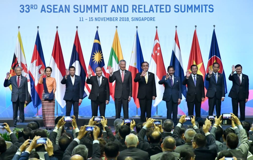 Presiden Jokowi Hadiri Pembukaan KTT ke-33 ASEAN 4