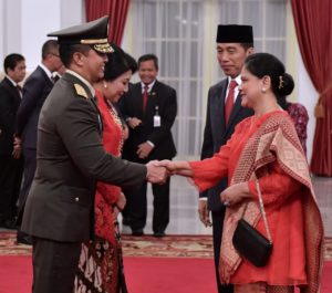 Presiden Jokowi Lantik Andika Perkasa sebagai KSAD 2