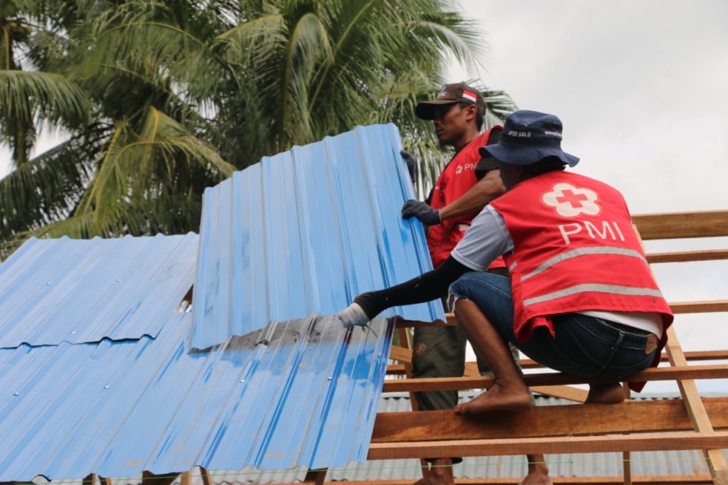 PMI Surakarta Dirikan 100 Huntara Untuk Sulteng 4