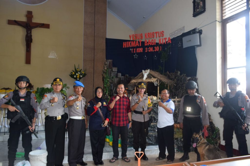 Polres Pemalang Lakukan Pengamanan Natal dan Tahun Baru 3