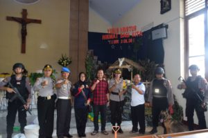 Polres Pemalang Lakukan Pengamanan Natal dan Tahun Baru 1