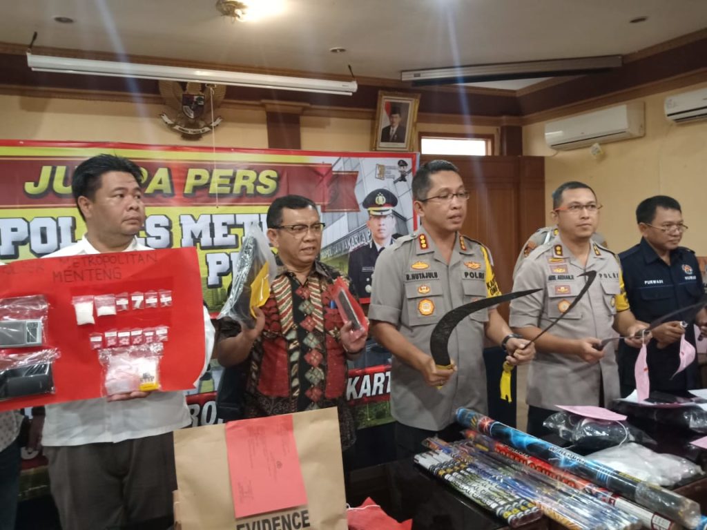 Sepanjang 2018, Polres Jakpus Ungkap 667 Kasus Narkoba 3