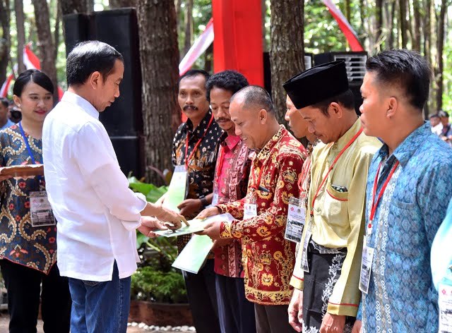 Presiden Serahkan SK Perhutanan Sosial Seluas 91 Ribu Hektare di Jambi 2