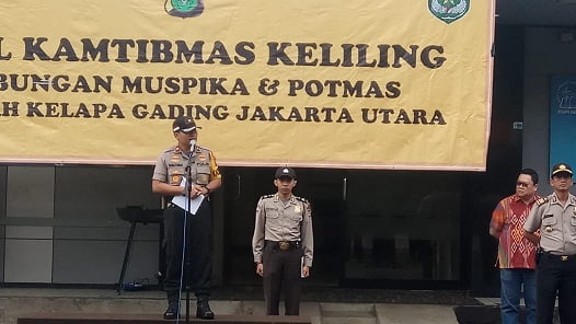 Polsek Kelapa Gading Gelar Apel Gabungan Tuk Pengamanan Natal & Tahun Baru 4