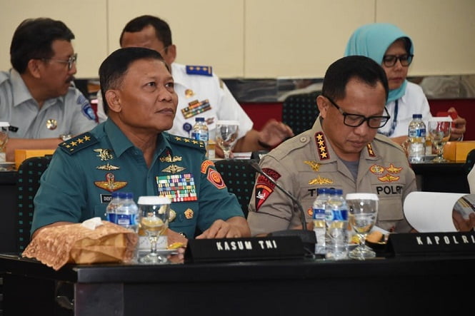 Video Conference : Amankan Natal dan Tahun Baru, TNI Siapkan 62.000 prajurit 2