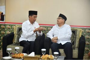 Presiden Jokowi dan Quraish Shihab Diskusi Islam Moderat 1