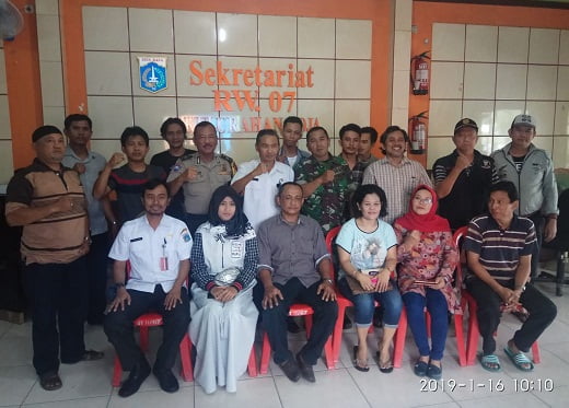 Lurah Sahkan Pengurus RT 11/07 Koja 5