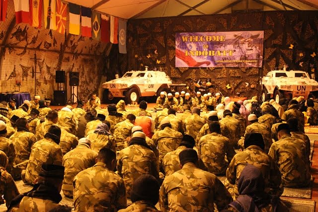 Sambut Tahun Baru, Pasukan Garuda Gelar Istighotsah dan Doa Bersama di Lebanon 3