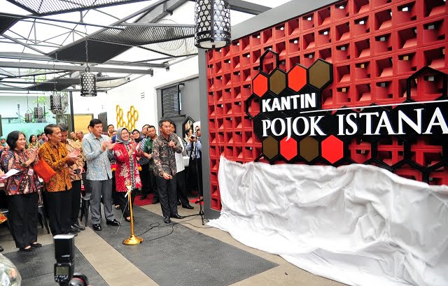 Kantin Pojok Istana Diresmikan, Mensesneg: Jadikan Tempat Munculnya Inovasi 5