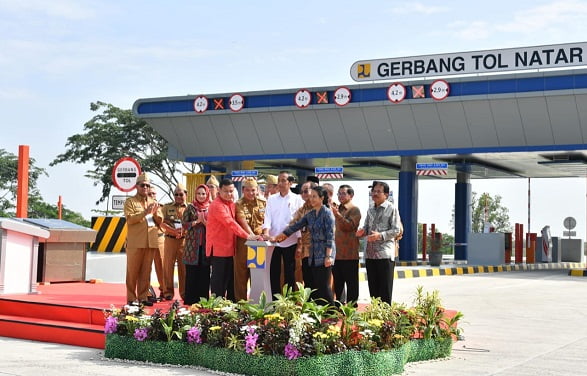 Lagi, Presiden Resmikan Tol Sepanjang 140,9 KM di Lampung 2