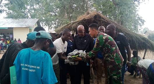 Satgas TNI Konga Gelar Joint Activity Mission Baraza 4