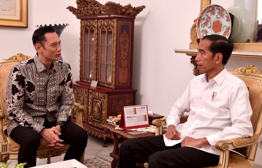 Pertemuan Presiden Jokowi dan AHY Sikapi Hasil Resmi KPU 4
