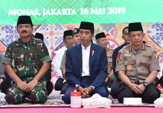 Presiden Apresiasi Dedikasi dan Kerja Keras TNI dan Polri 2