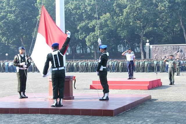 Mabes TNI Gelar Upacara Bendera Harkitnas ke-111 2