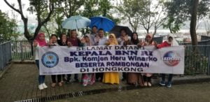 Disambut Warga di Hongkong, ASDUMS dan BNN Sosialisasikan Bahaya Narkotika 1