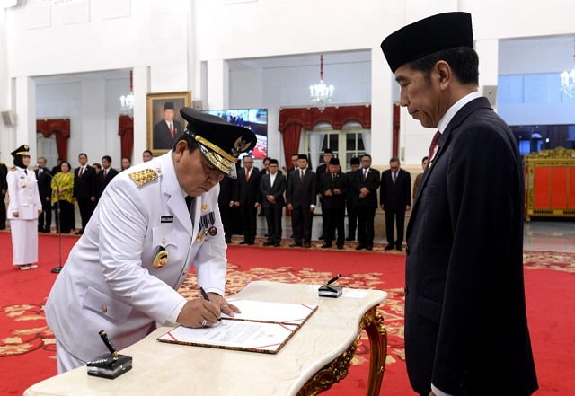 Presiden Lantik Gubernur dan Wakil Gubernur Lampung 2