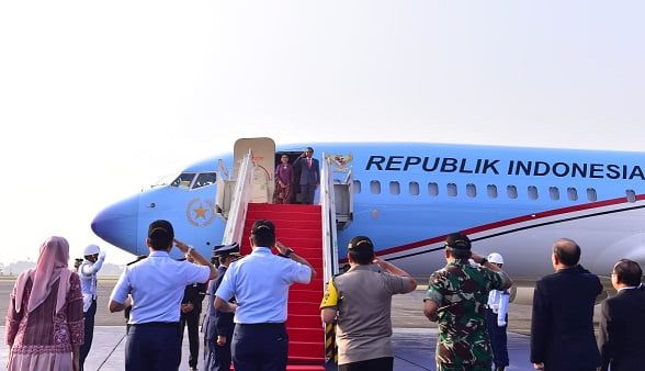 Presiden Bertolak ke Thailand Hadiri KTT ASEAN 4