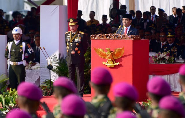 Ini Pesan Presiden Jokowi di HUT Bhayangkara ke - 73 3
