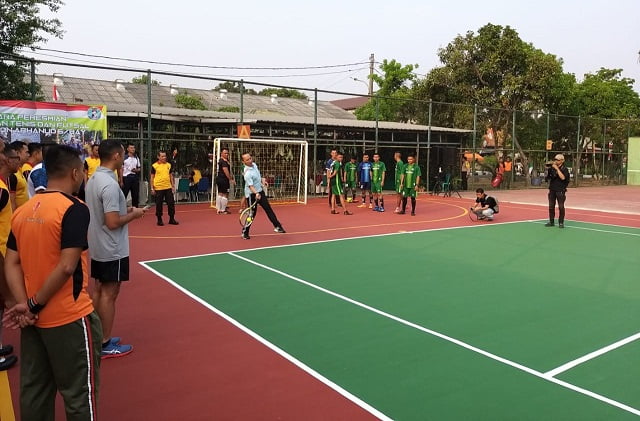 Lapangan Futsal Asrama Yon Arhanud Diresmikan 3