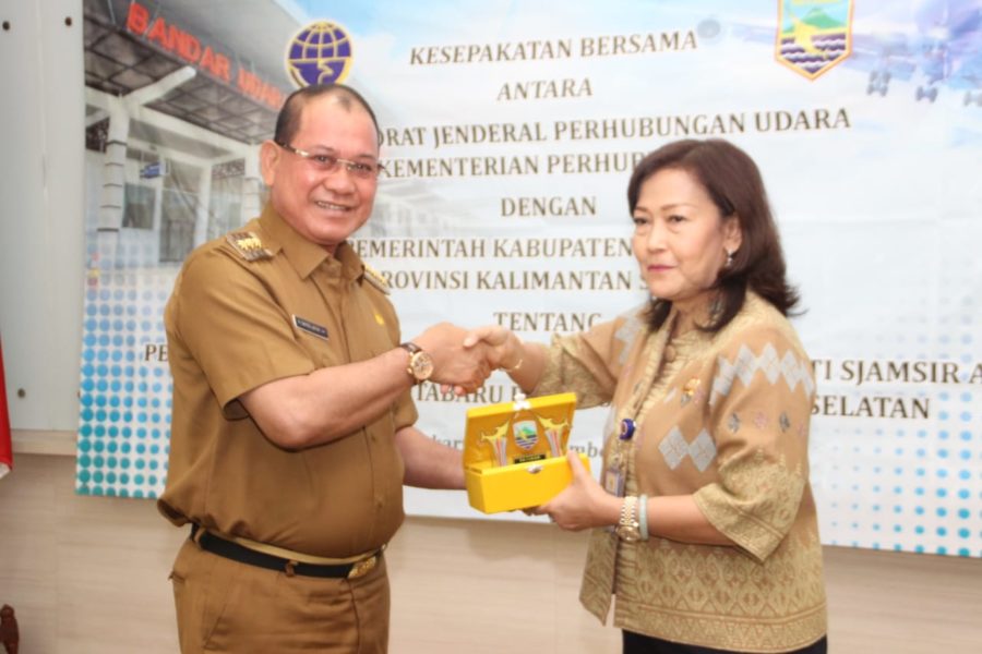 Pengembangan Bandara Gusti Sjamsir Alam