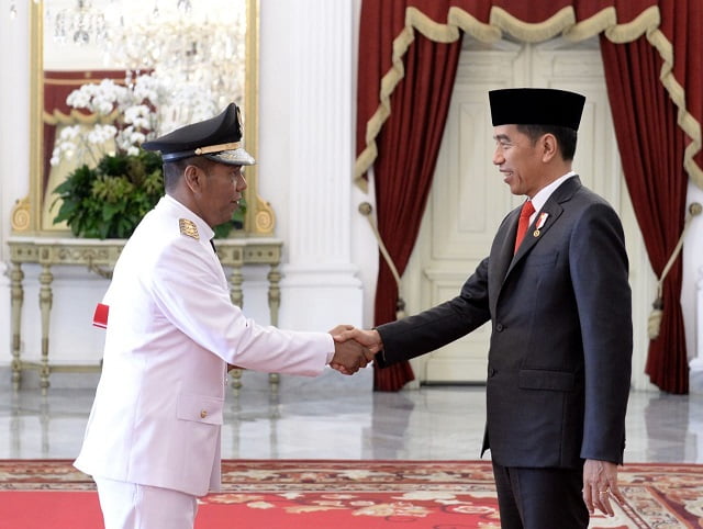 Presiden Jokowi Lantik Wakil Gubernur Bengkulu 2