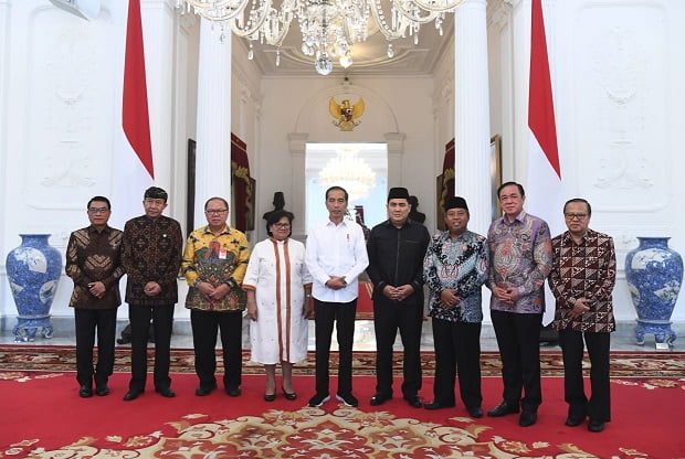 Bahas Situasi Bangsa, Presiden Jokowi Berdialog dengan 7 Tokoh Lintas Agama 4