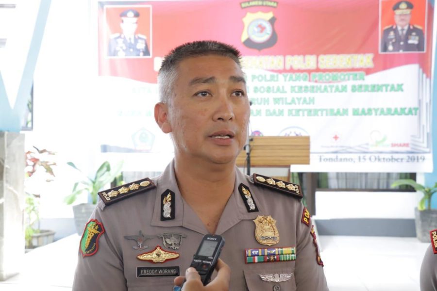 Dokkes Polda Sulut Libatkan 100 Tenaga Medis dalam Bakti Kesehatan Polri di Unima Tondano 4
