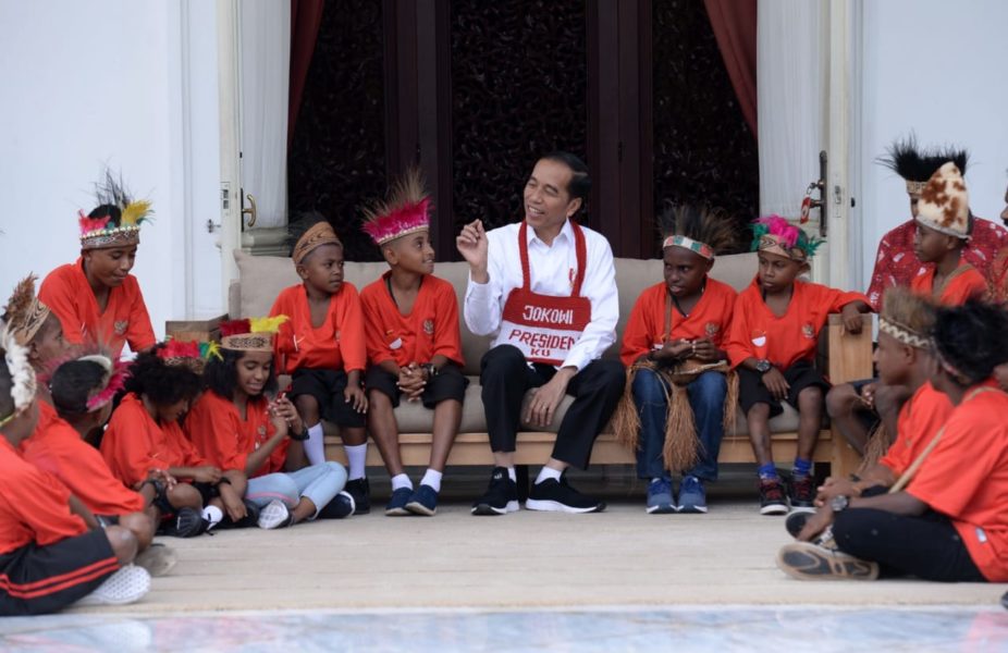 Presiden Jokowi Penuhi Janji Ajak Anak-Anak Papua Berkunjung ke Jakarta 2