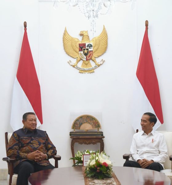 SBY Bertemu Presiden Jokowi di Istana 3